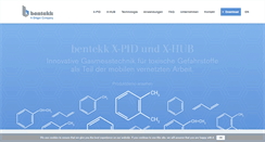 Desktop Screenshot of bentekk.com